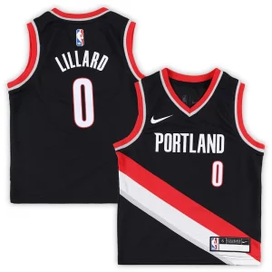 Damian Lillard Portland Trail Blazers Nike Preschool Swingman Player Jersey Icon Edition Black