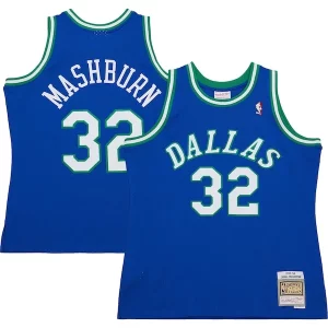 Jamal Mashburn Dallas Mavericks 2001/02 Hardwood Classics Swingman Jersey Blue